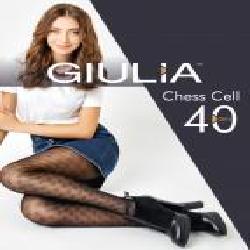 Колготки Giulia Chess Cell 40 den 2 nero