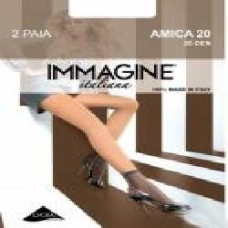 Immagine Nero Amica 20 Den Nero р. 36-40 черный 2 шт.