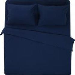 Комплект постельного белья Adriatic dark blue 2.0 темно-синий SoundSleep