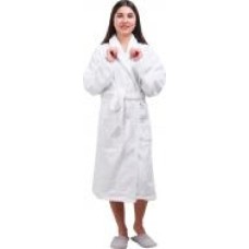 Халат махровый Durutex 350 г/м2 р. XXL/XXXL белый