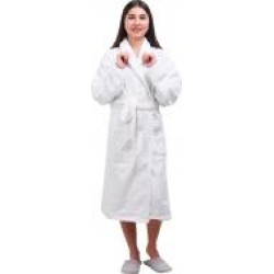 Халат махровый Durutex 350 г/м2 р. XXL/XXXL белый