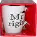 Чашка Mr. right 360 мл 21-272-049 Keramia