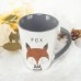 Чашка Cute Fox 370 мл, керамика