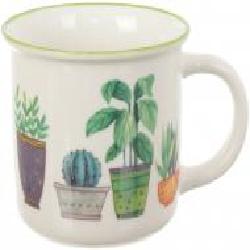 Чашка Flower Pots Green 350 мл Fiora