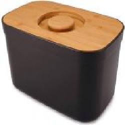 Хлебница Bread Bin 18x37x22 см черная Joseph Joseph