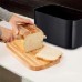 Хлебница Bread Bin 18x37x22 см черная Joseph Joseph