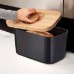 Хлебница Bread Bin 18x37x22 см черная Joseph Joseph