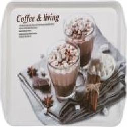 Поднос Sweet Coffee, 35,5х25,5х2,5 см Flamberg Smart Kitchen