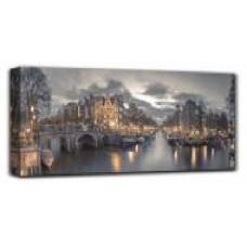 Репродукция AF-Amsterdam-156-Pano-C02 50x150 см RozenfeldArt