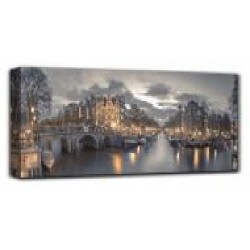 Репродукция AF-Amsterdam-156-Pano-C02 50x150 см RozenfeldArt