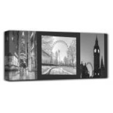 Репродукция AF London BW Set 03 50x150 см RozenfeldArt