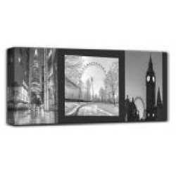 Репродукция AF London BW Set 03 50x150 см RozenfeldArt