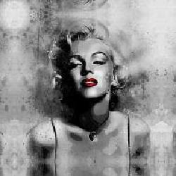 Репродукция Remembering Marilyn Friday13 50x50 см RozenfeldArt