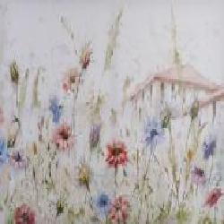 Картина Pink Meadow 113x85 см Styler