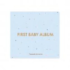 Альбом для младенцев Orner First Baby Album голубой