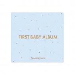 Альбом для младенцев Orner First Baby Album голубой