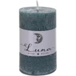 Свеча Рустик цилиндр темно-серый C5510-444 Luna