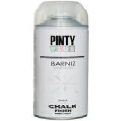 Лак-аэрозоль Chalk-finish NV100821 400 мл прозрачный PINTYPLUS