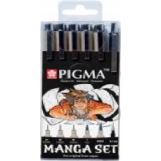 Набор линеров Sakura PIGMA TOOL SET 6 штук POXSDKMAN6