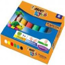 Пластилин Kidz 6 цветов BIC