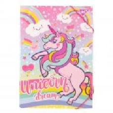 Папка для труда картонная А4 Unicorn 491910 YES