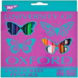 Карандаши цветные Oxford Butterflies 18/36 цветов YES