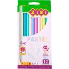 Карандаши цветные PASTEL ZB 2470 ZiBi