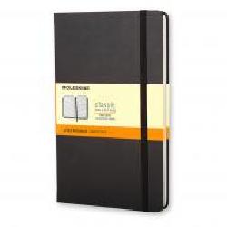 Блокнот для записей Classic 13х21 см линия черный QP060 Moleskine