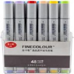 Набор двусторонних маркеров FINECOLOUR Sketchmarker 48 цветов EF100-TB48 разноцветный