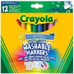 Набор фломастеров широкая линия (ultra-clean washable) 10 шт. Crayola