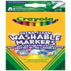 Набор фломастеров тонкая линия (ultra-clean washable) 8 шт. Crayola