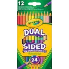 Карандаши цветные 12 шт./уп. двусторонние Crayola