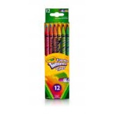 Карандаши цветные Твист с ластиком 12 шт./уп. Crayola