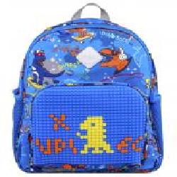 Рюкзак школьный Upixel Futuristic Kids School Bag Dinosaur синий U21-001-B