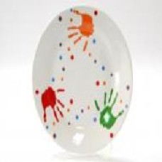 Тарелка десертная Baby Handprint 17,5 см M0670-TH5938 Milika