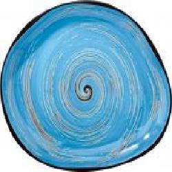 Блюдо Spiral Blue камень WL-669642/A Wilmax