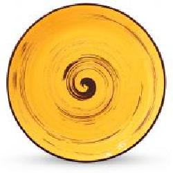 Тарелка обеденная Spiral Yellow 23 см WL-669413/A Wilmax