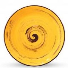 Тарелка обеденная Spiral Yellow 25,5 см WL-669414/A Wilmax