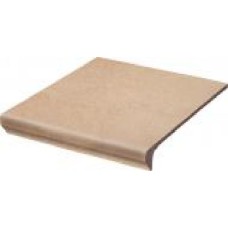 Клинкерная плитка Mattone Sabbia Beige Kapinos Stopnica Prosta 30x33 Ceramika Paradyz