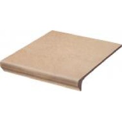 Клинкерная плитка Mattone Sabbia Beige Kapinos Stopnica Prosta 30x33 Ceramika Paradyz