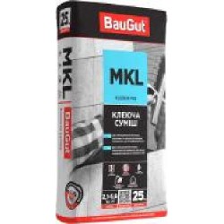 Клей для плитки BauGut MKL 25 кг