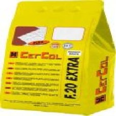 Клей для плитки Cercol F.20 Extra белый 5 кг