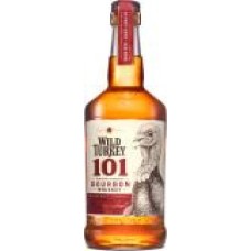 Бурбон WILD TURKEY 101 до 8 лет выдержки 0,7 л