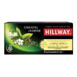 Чай зеленый Hillway Ориентал Жасмин (8886300990119) 25 шт. 300 г