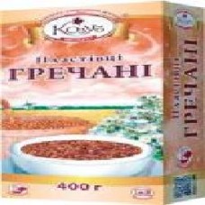 Хлопья ТМ Козуб Продукт гречневые в коробке 400 г 4820094538298