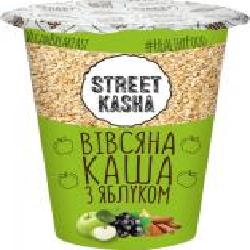 Каша овсяная STREET KASHA с яблоком 50 г стакан + ложечка (4820201770115)