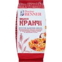 Кранчи Dr. Benner вишневые 375 г (4820132581453)