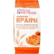 Кранчи Dr. Benner абрикосовые 375 г (4820132581460)