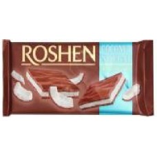 Шоколад Roshen молочный с кокосовой нугой 90 г