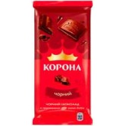 Шоколад Корона чорний 85 г 7622210815385